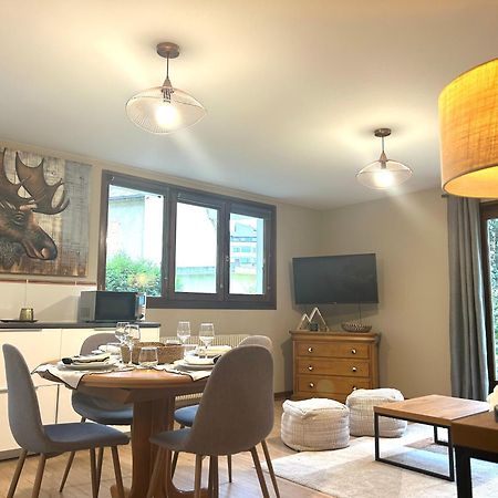 Appartement Style Chalet Avec Grande Terrasse Et Parking Prive Chamonix Exteriér fotografie