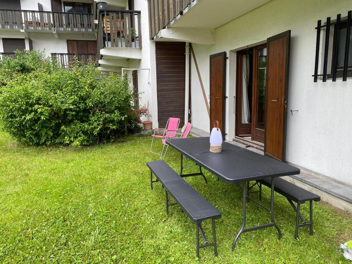 Appartement Style Chalet Avec Grande Terrasse Et Parking Prive Chamonix Exteriér fotografie