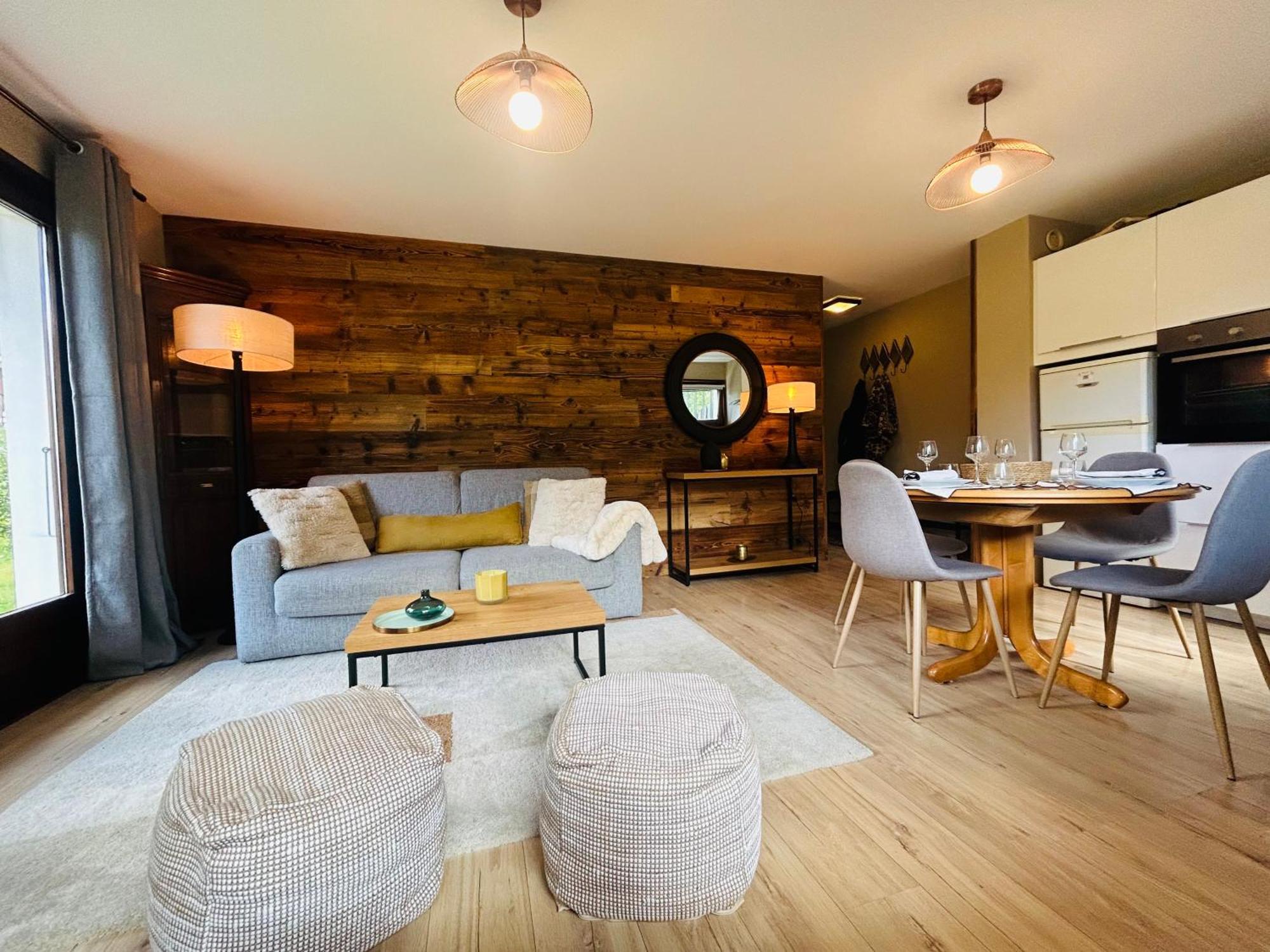 Appartement Style Chalet Avec Grande Terrasse Et Parking Prive Chamonix Exteriér fotografie