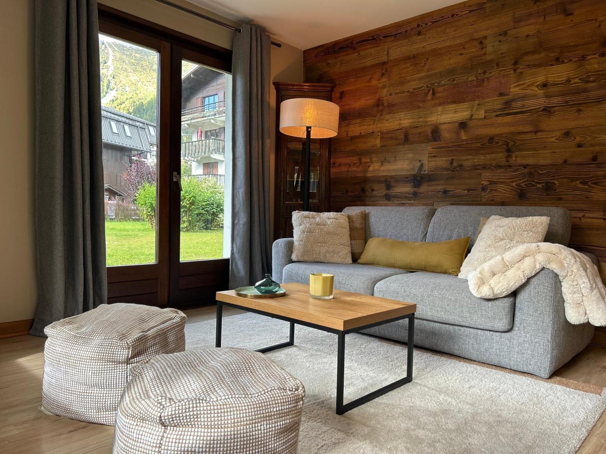 Appartement Style Chalet Avec Grande Terrasse Et Parking Prive Chamonix Exteriér fotografie